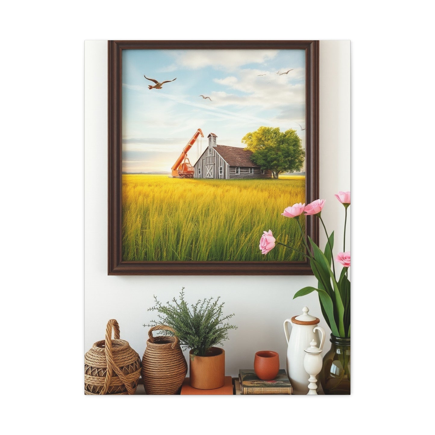 Pastoral Grandeur Art wall art & canvas print