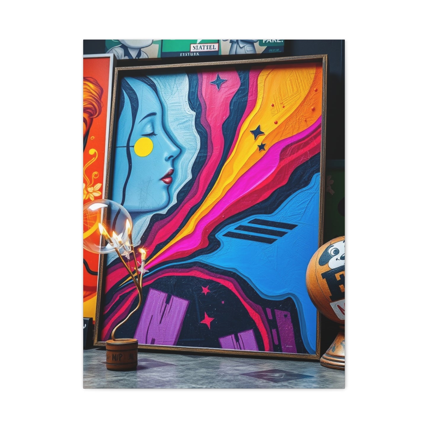 Supreme Funky art finds Art Collection Wall Art & Canvas Print