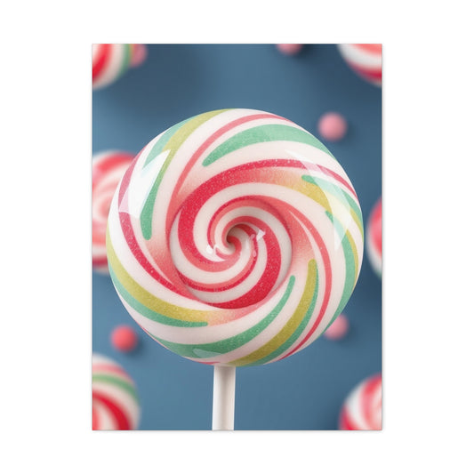 Radiant Candy Illusion Wall Art & Canvas Print
