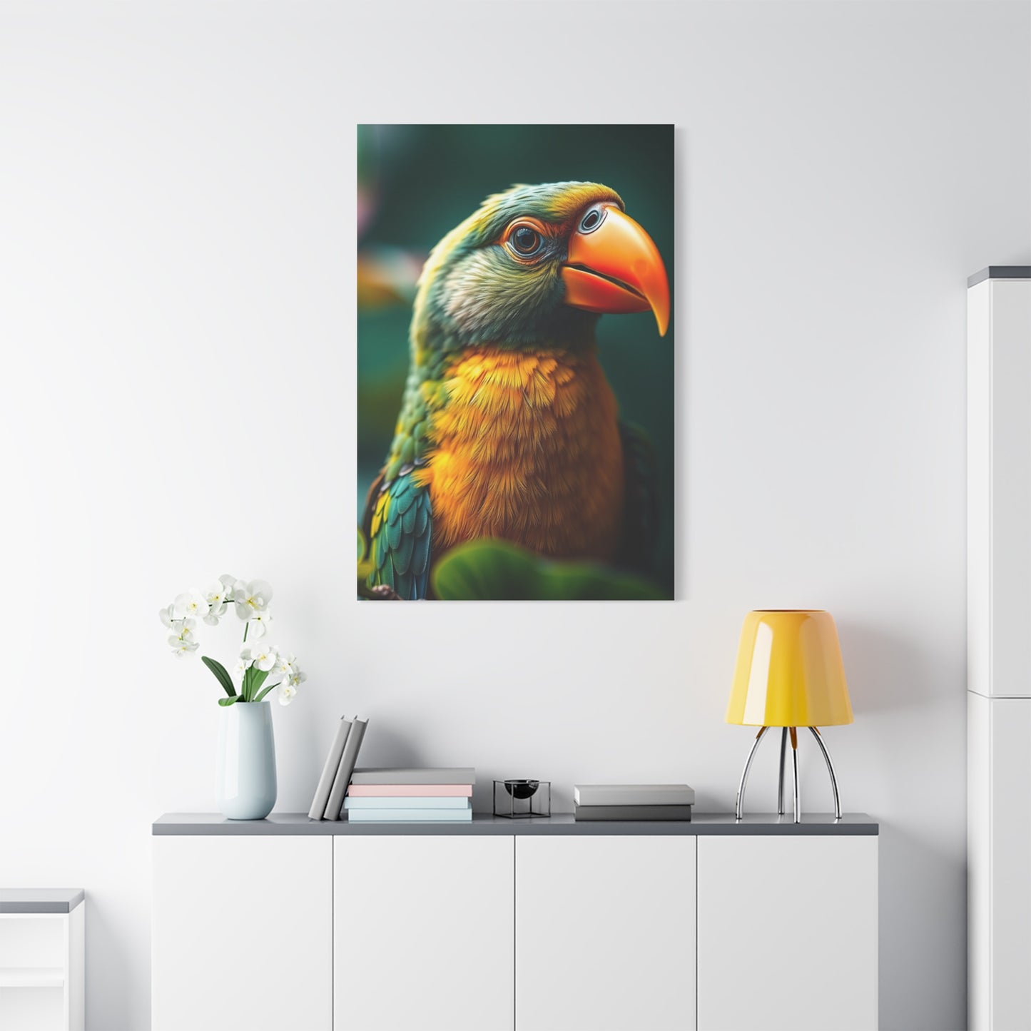 Vision Tropical Birds Art Art Wall Art & Canvas Print