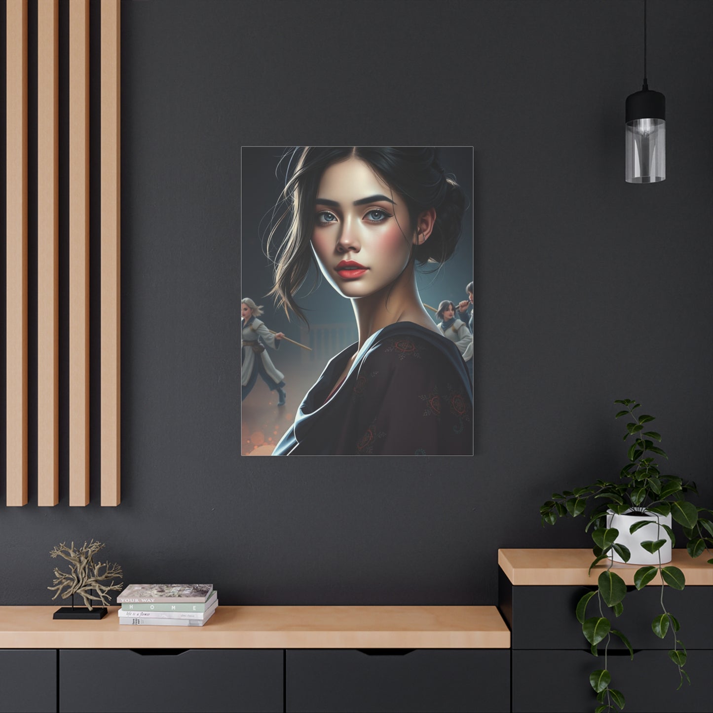 Seraphic Beauty Canvas Wall Art & Canvas Print