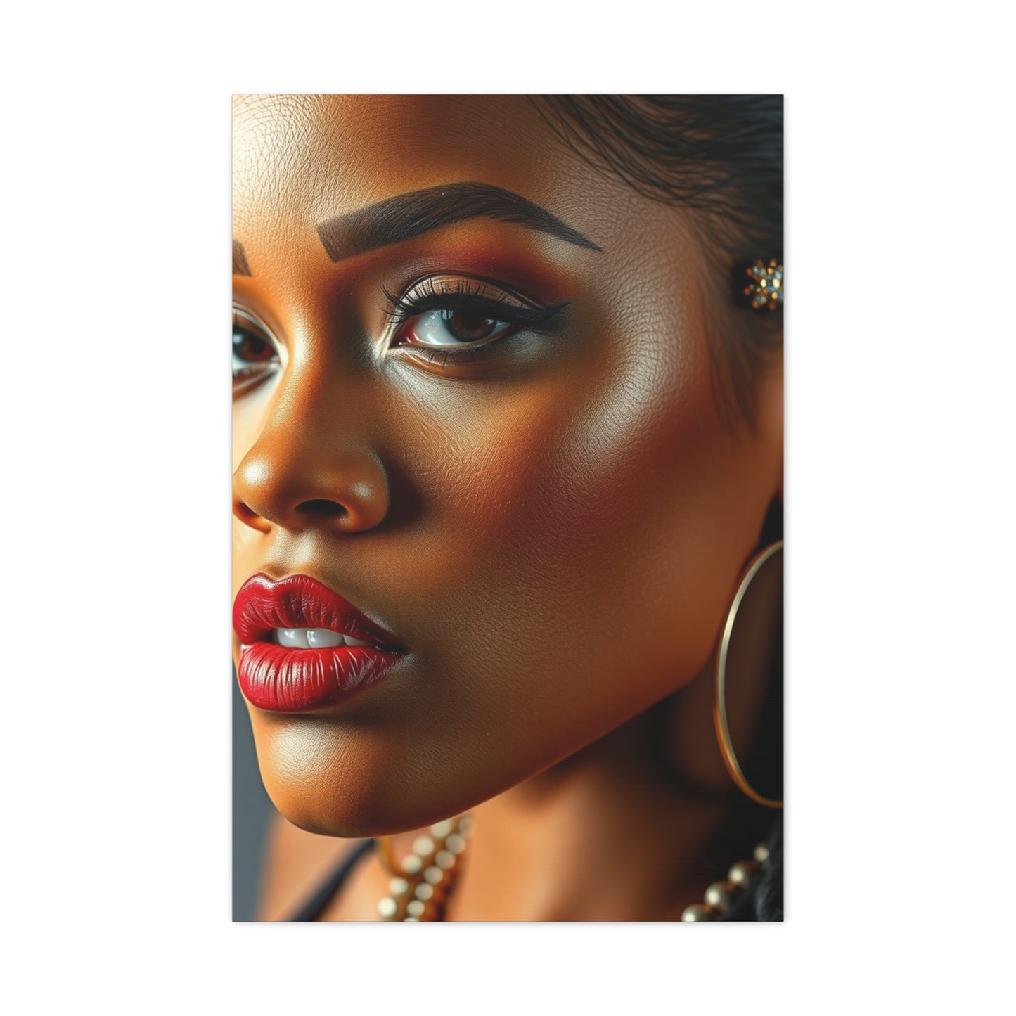 Opulent Essence of Rihanna Art Wall Art & Canvas Print