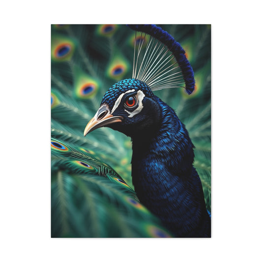 Peacock Art Refined Canvas Wall Art & Canvas Print