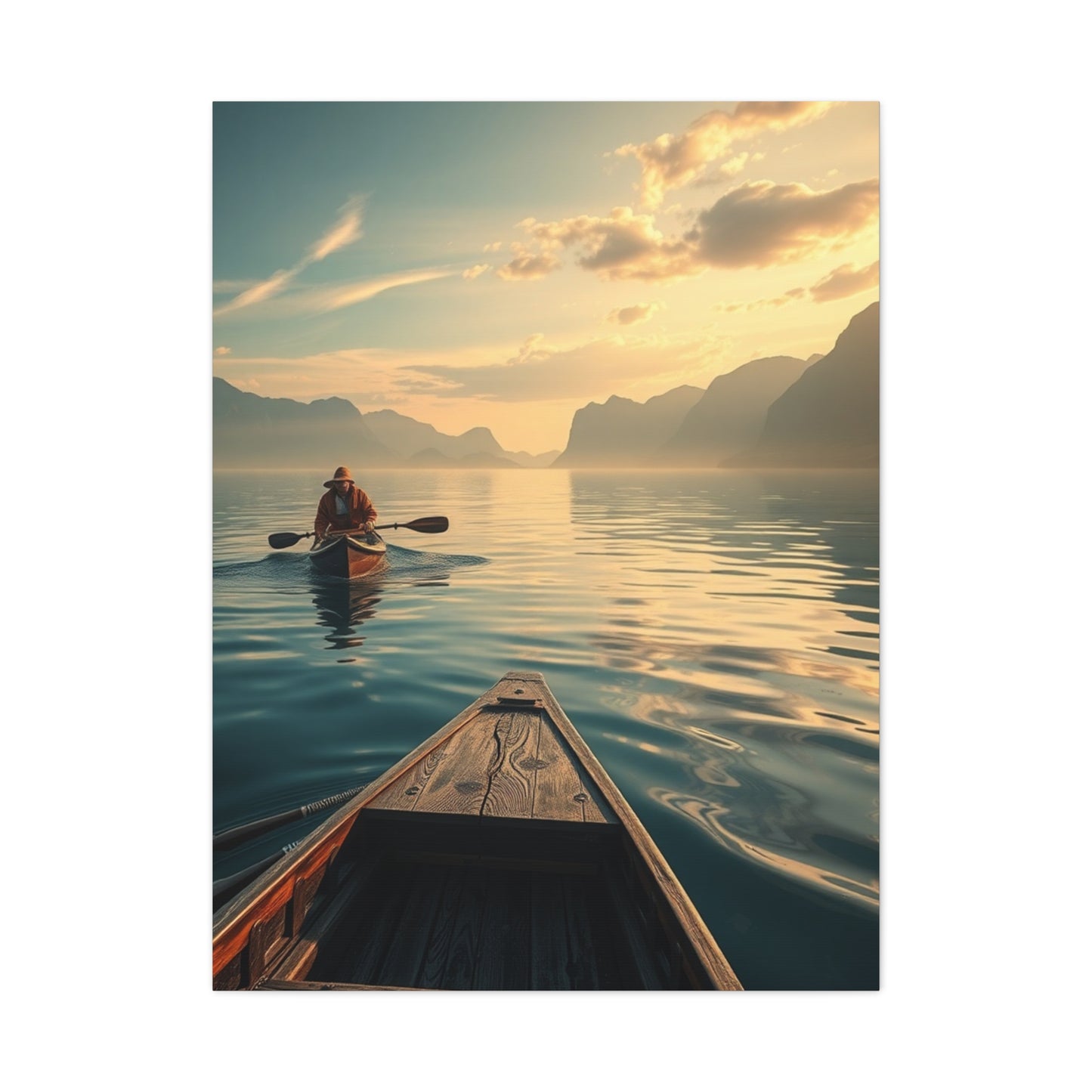 Elite Canoe Art Vision Wall Art & Canvas Print