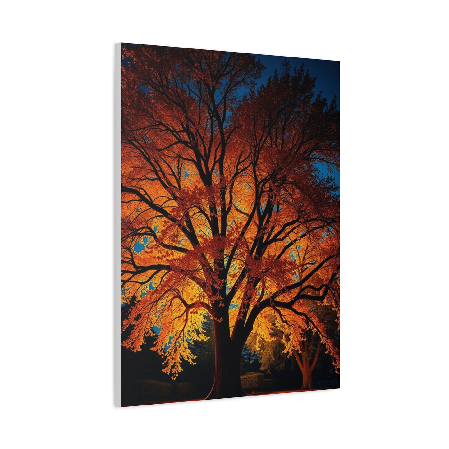 Opulent Foliage Portrait Wall Art & Canvas Print