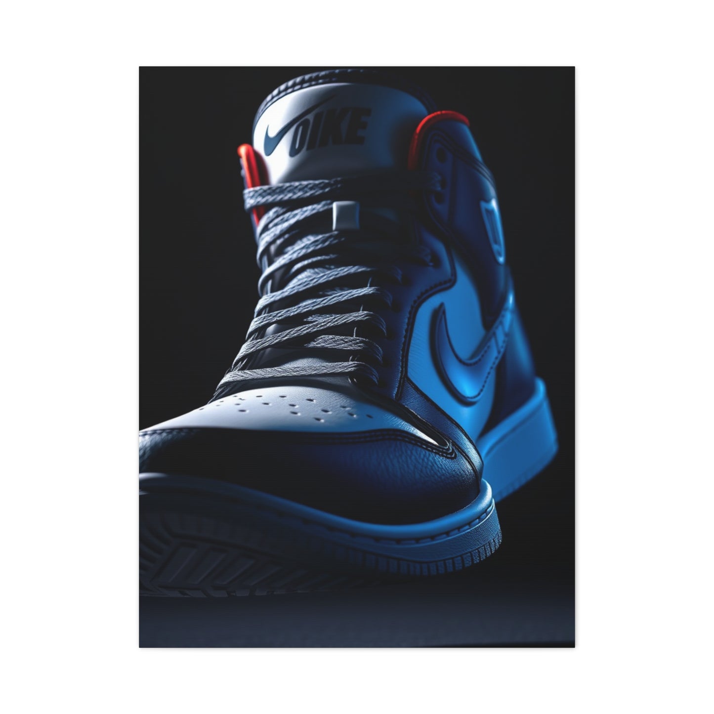 Ornate Kicks Illustration Wall Art & Canvas Print