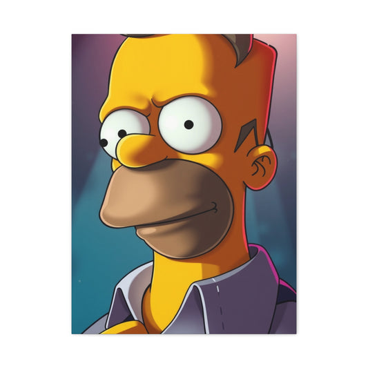 The Simpsons Art Luxury Canvas Wall Art & Canvas Print