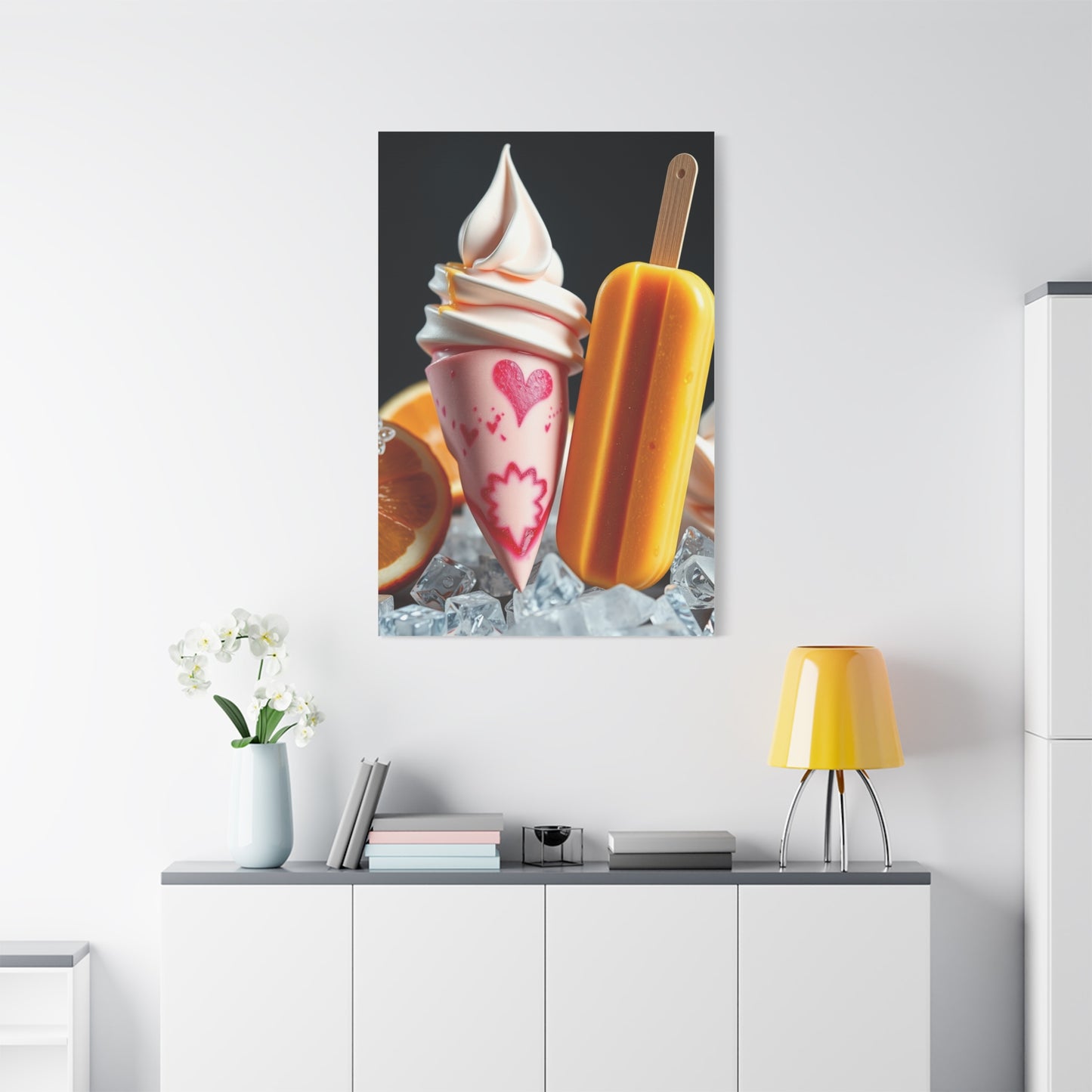 Vision Ice Cream & Popsicle Art Art Wall Art & Canvas Print