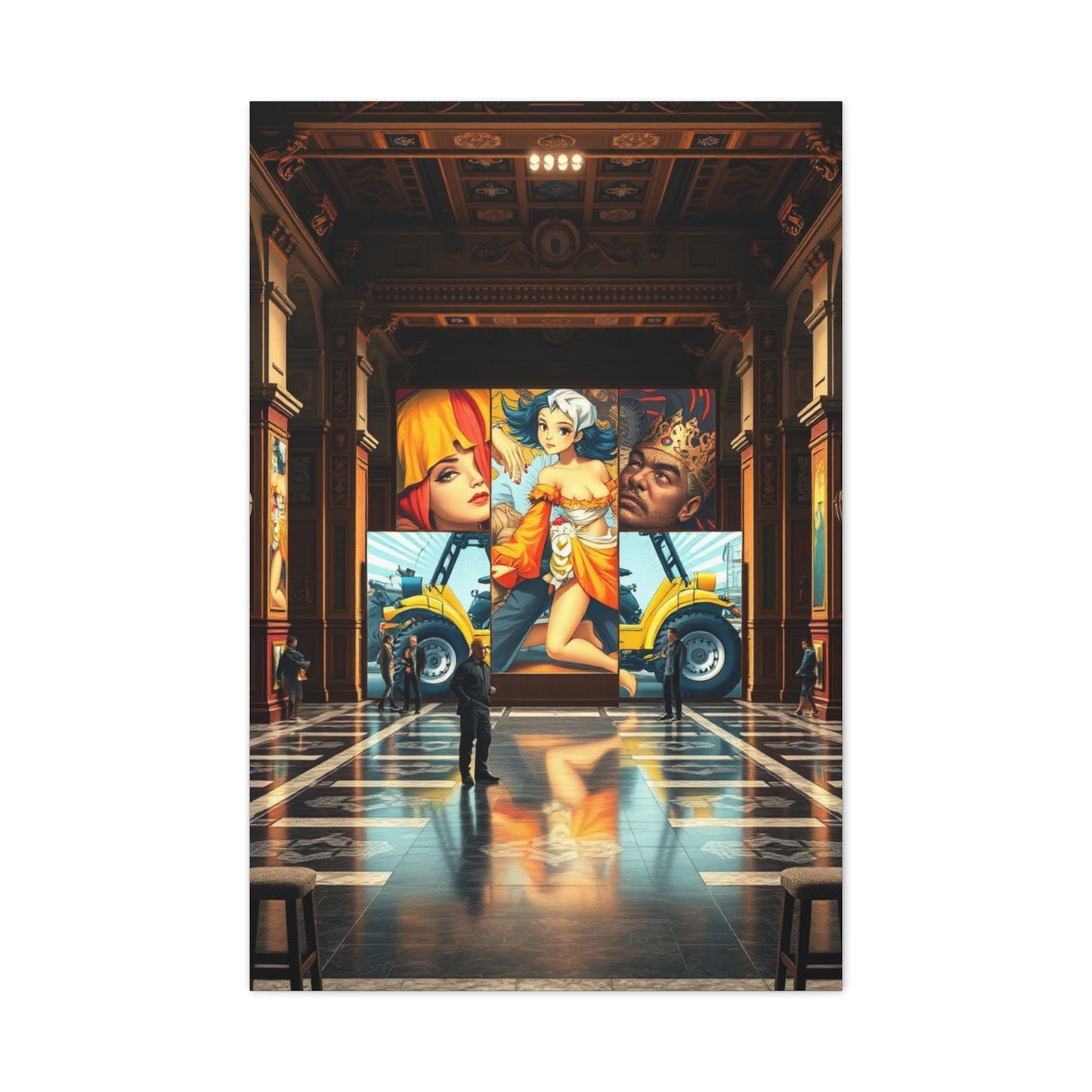 Flamboyant Essence Canvas Wall Art & Canvas Print