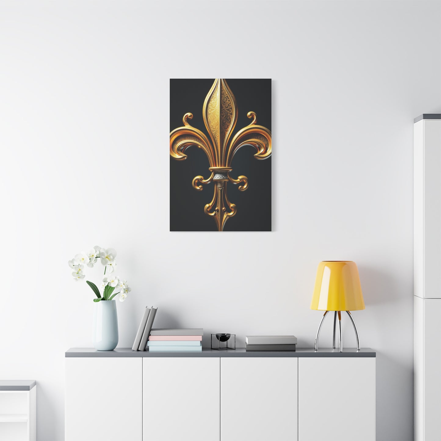 Supreme Fleur-de-Lis Art Collection Wall Art & Canvas Print