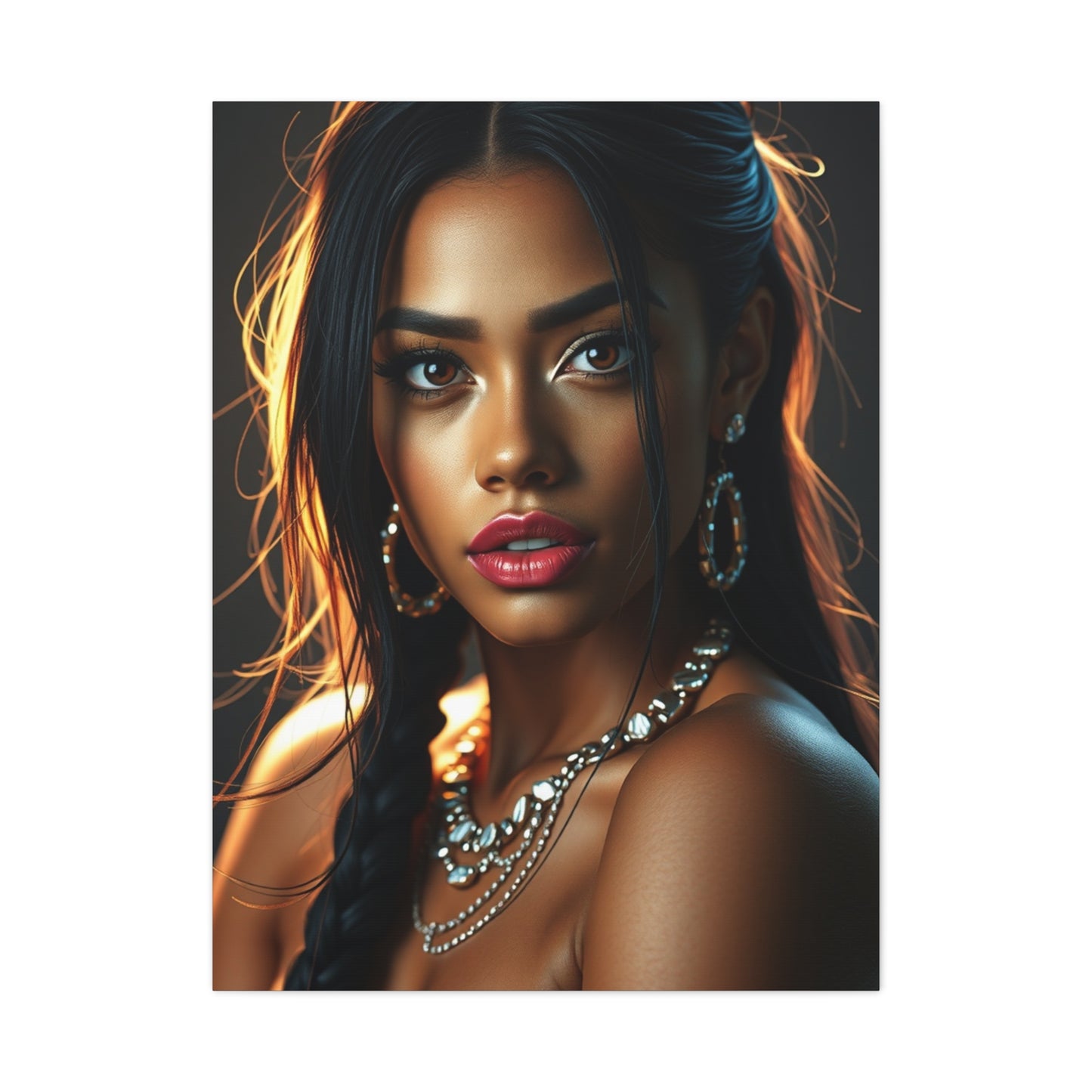 Aaliyah Art Artisan Canvas Wall Art & Canvas Print