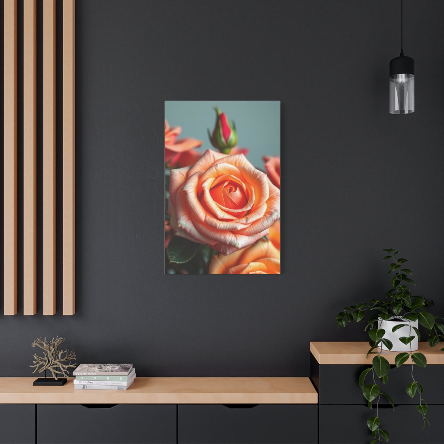 Masterpiece Rose Flower Art Vision Wall Art & Canvas Print