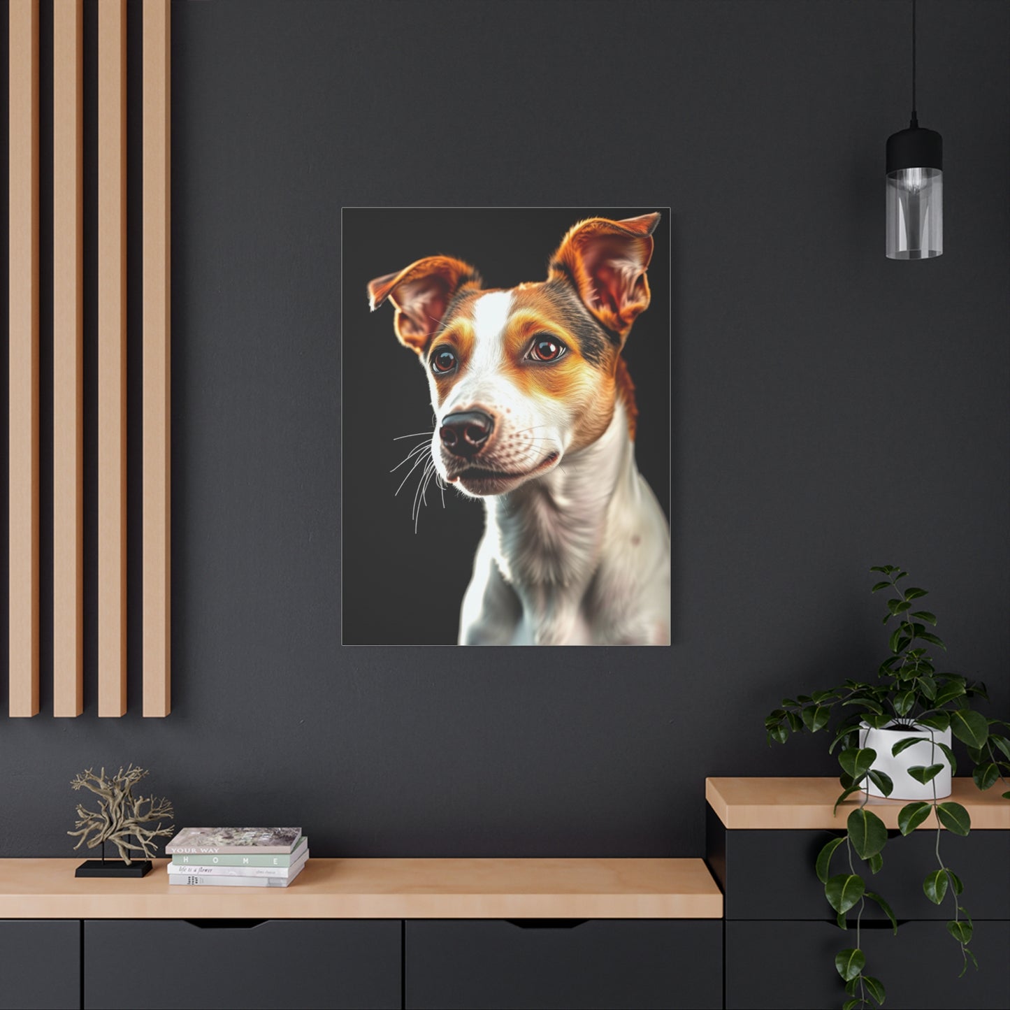 Jack Russell Terrier Art Refined Canvas Wall Art & Canvas Print