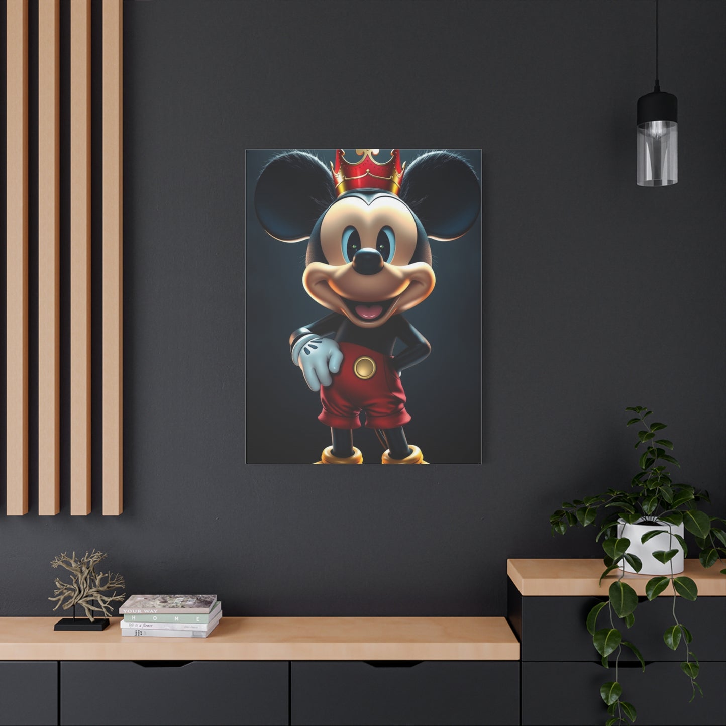 Sovereign Mouse Portrait Wall Art & Canvas Print