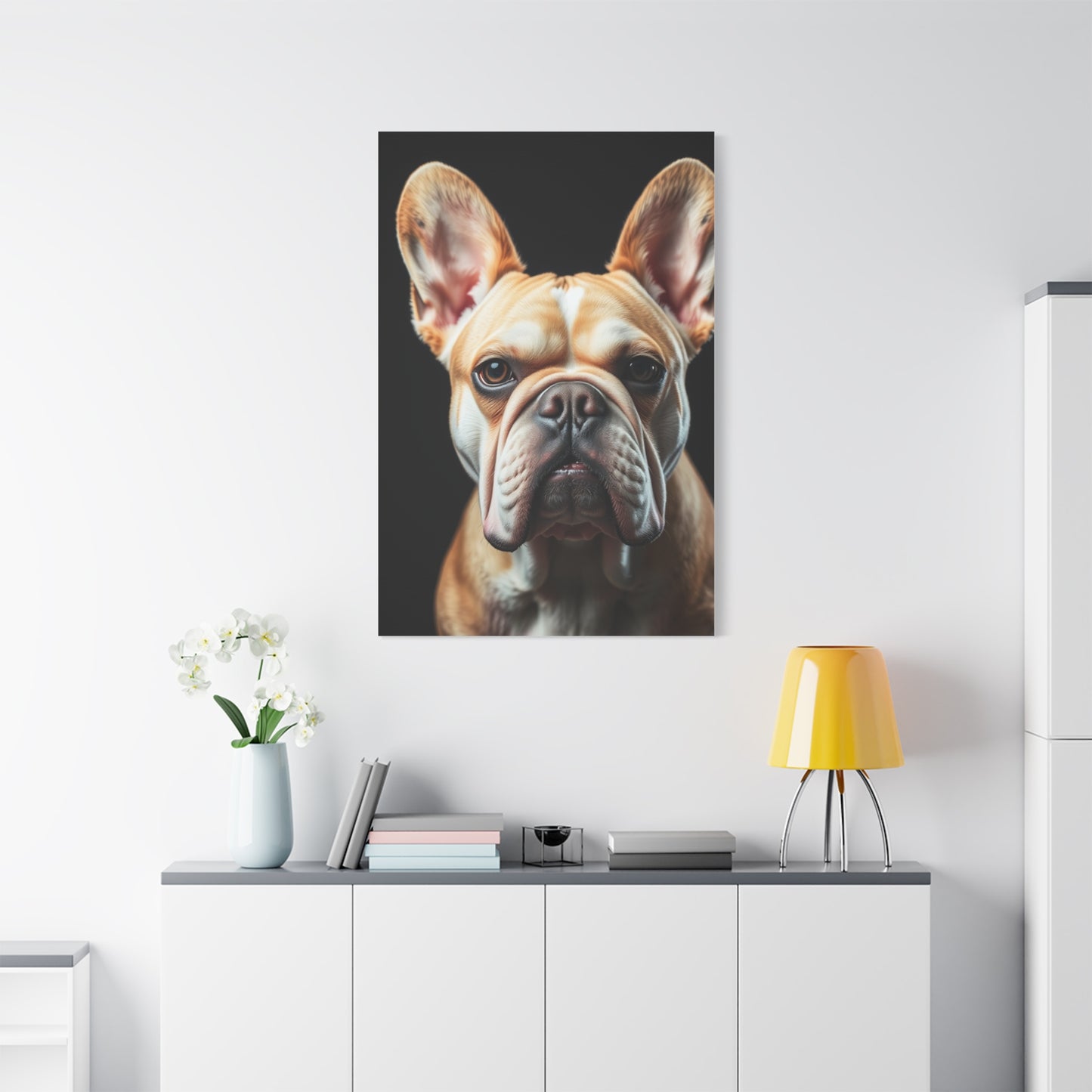 Elite French Bulldog Art Vision Wall Art & Canvas Print