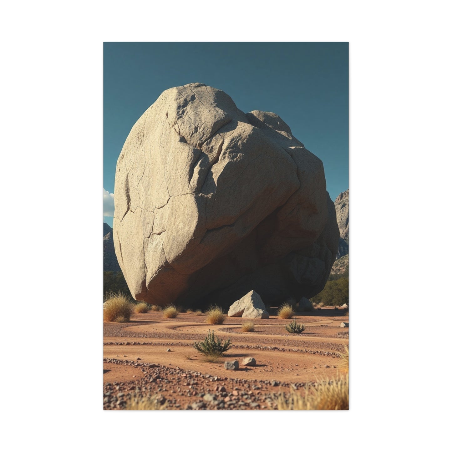 Masterpiece Boulder Art Vision Wall Art & Canvas Print