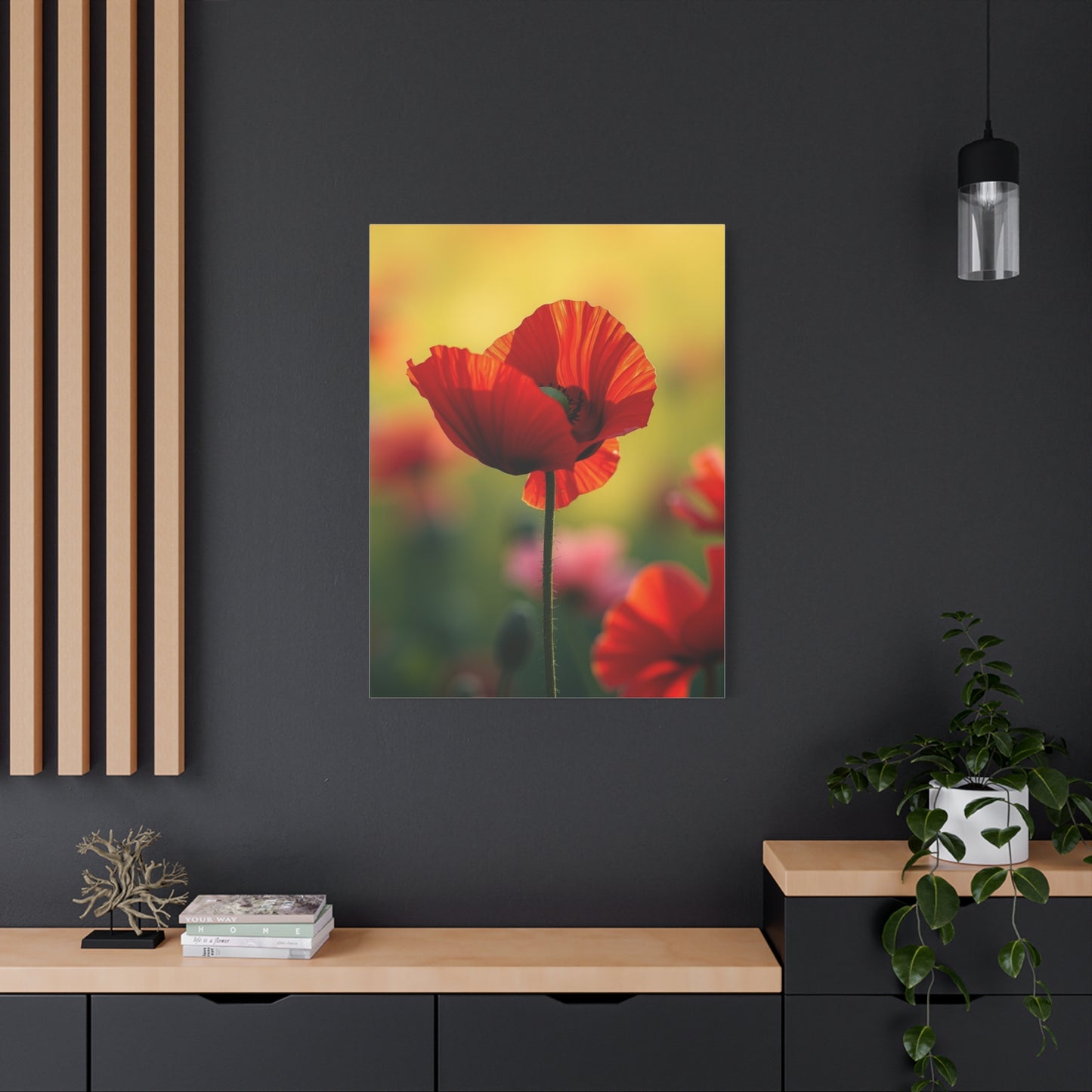 Masterpiece Poppy Flower Art Vision Wall Art & Canvas Print