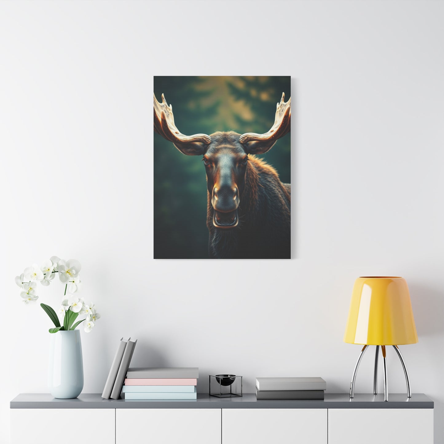 Vision Moose Art Art Wall Art & Canvas Print