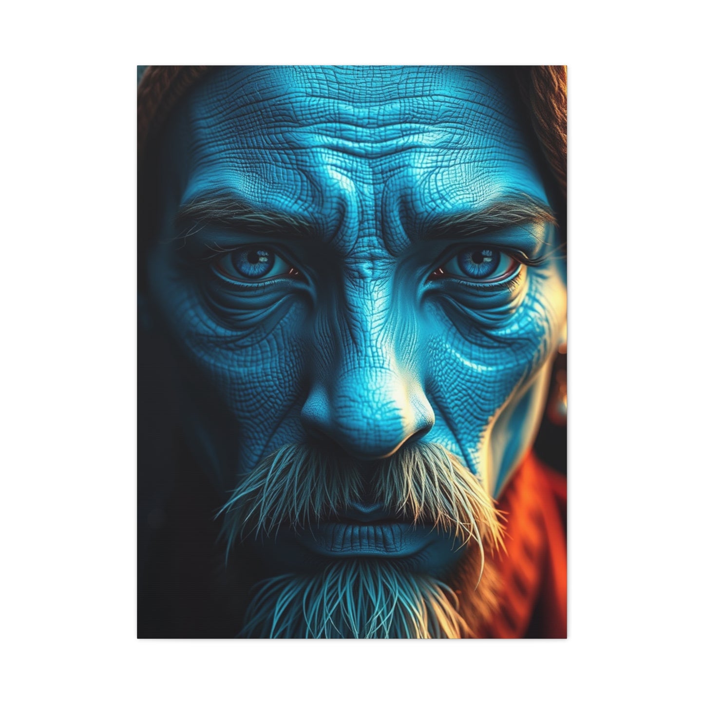 Navy Reverie Artwork Wall Art & Canvas Print