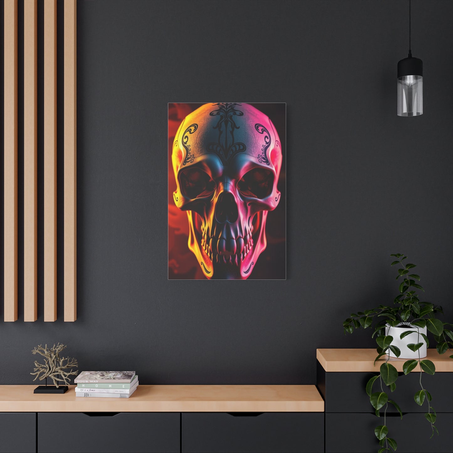 Noble Skull Reverie Wall Art & Canvas Print