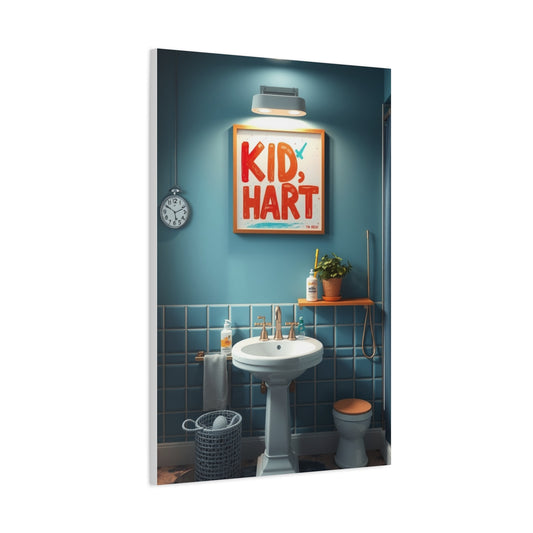 Supreme Kid’s Bathroom Art Collection Wall Art & Canvas Print