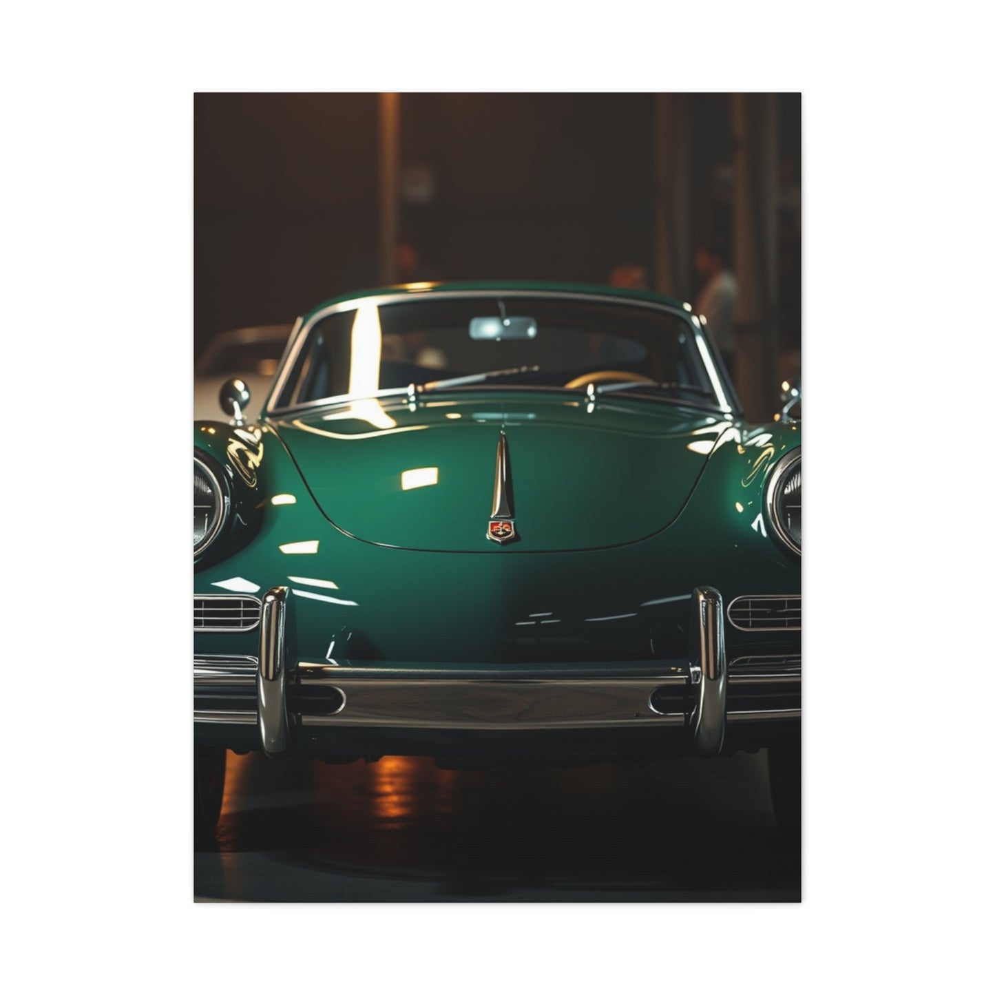Refined Retro Roadway Wall Art & Canvas Print
