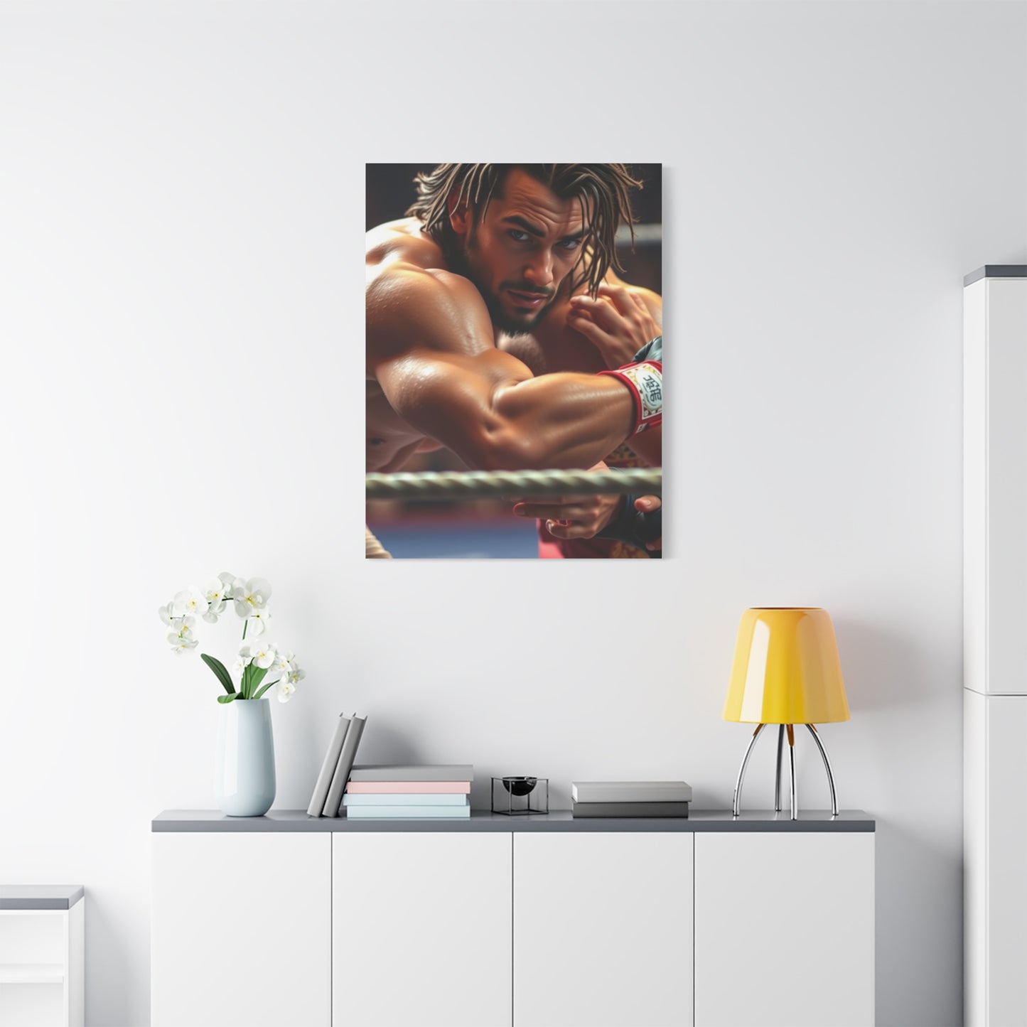 Masterpiece Wrestling Art Vision Wall Art & Canvas Print