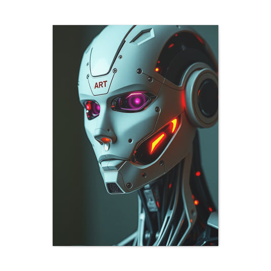 Robot Art Refined Canvas Wall Art & Canvas Print