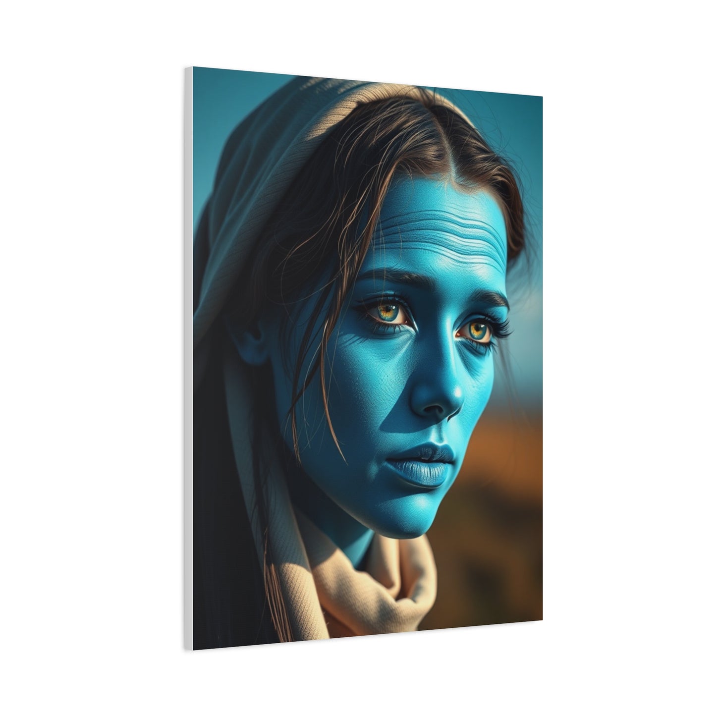 Celestial Azure Gallery Wall Art & Canvas Print