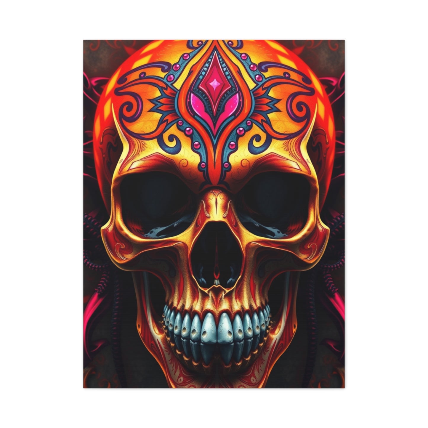 Skull Reverie Opus Wall Art & Canvas Print