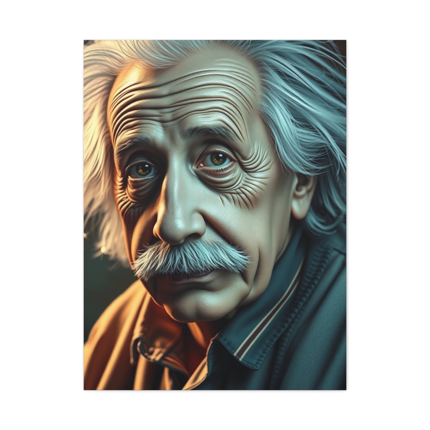 Masterpiece Albert Einstein Art Vision Wall Art & Canvas Print