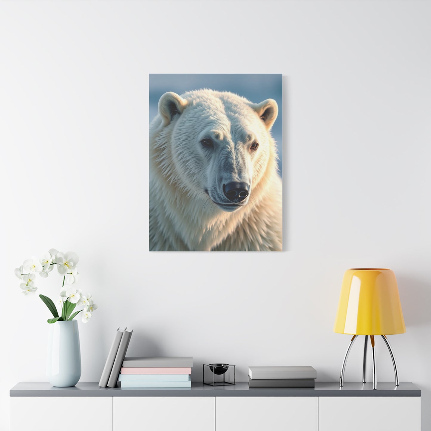 Polar Bear Art Luxury Canvas Wall Art & Canvas Print