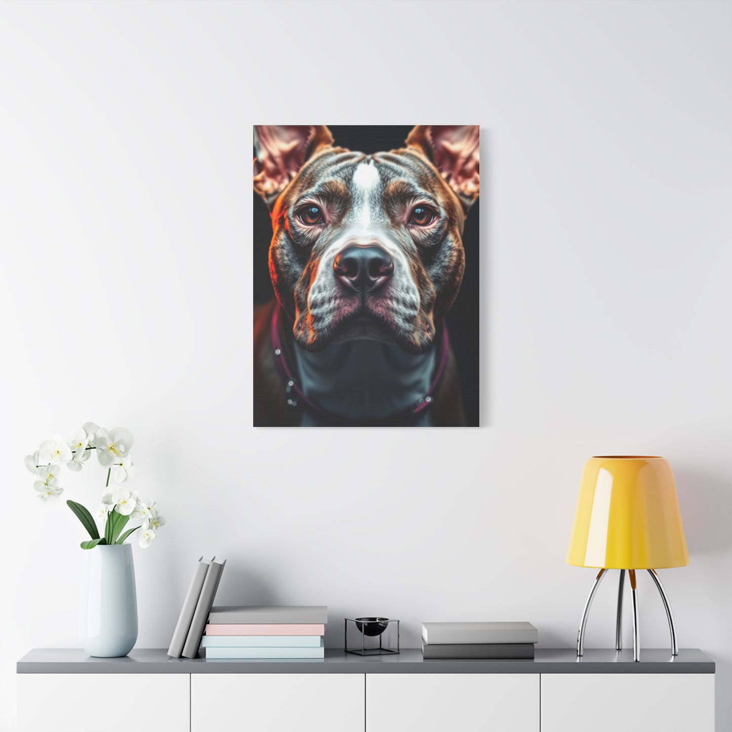 Collection Pit Bull Art Art Wall Art & Canvas Print