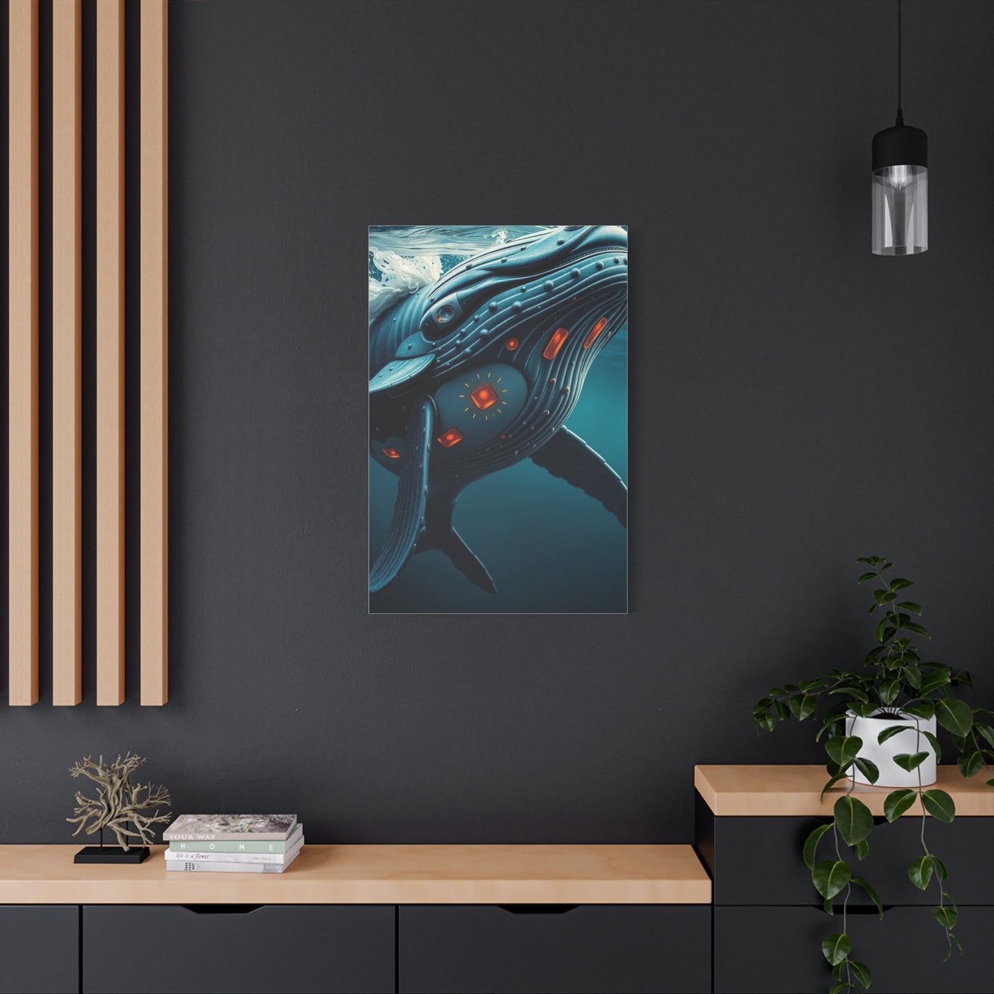 Vision Whale Art Art Wall Art & Canvas Print