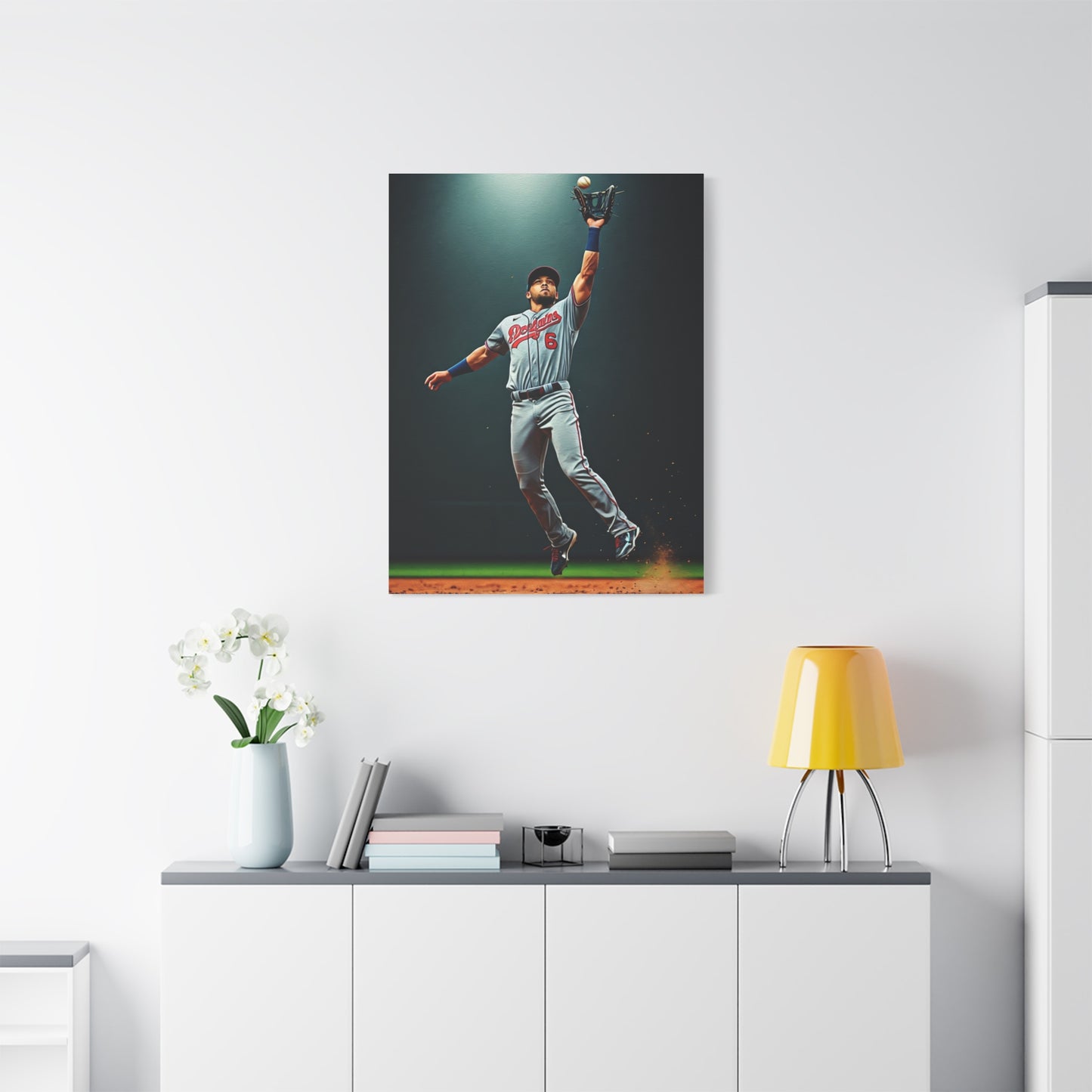 Outfield Catch Spotlight Glory Wall Art & Canvas Prints