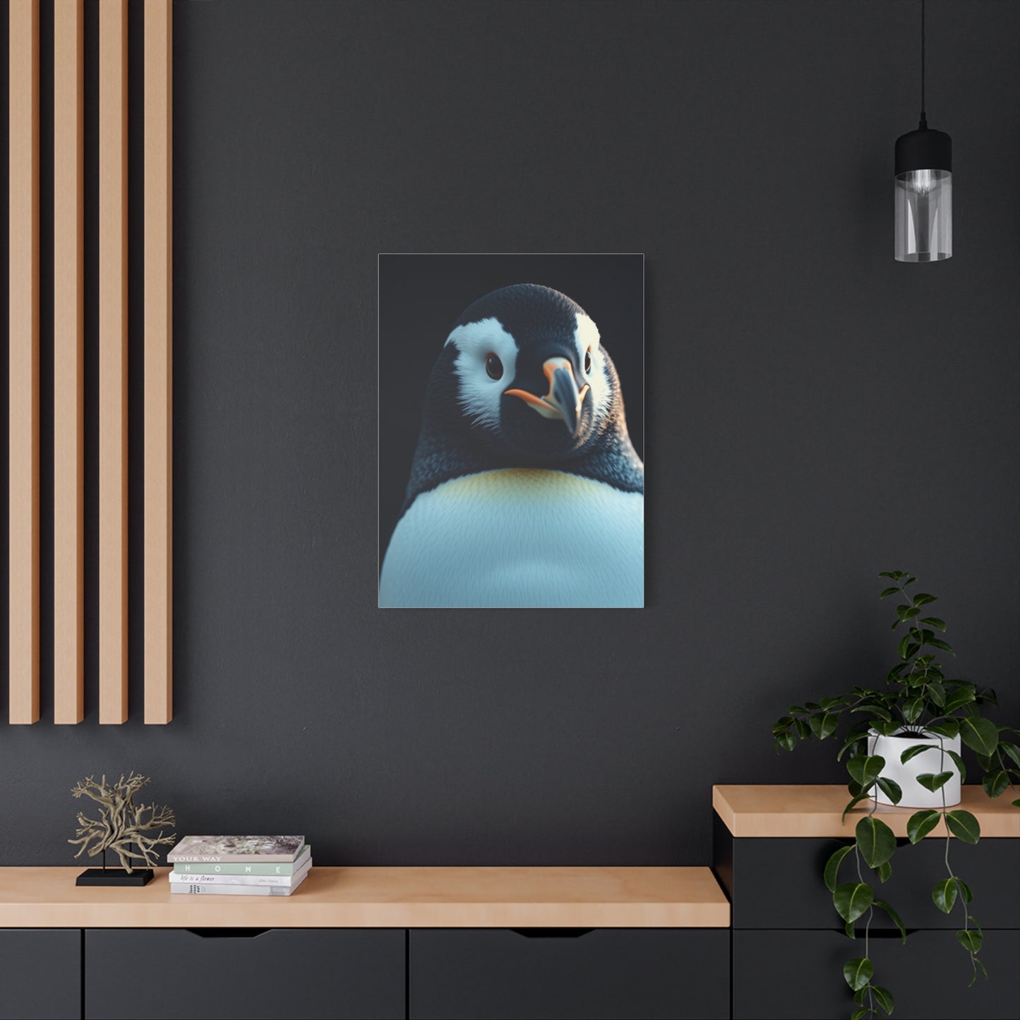 Vision Penguin Art Art Wall Art & Canvas Print