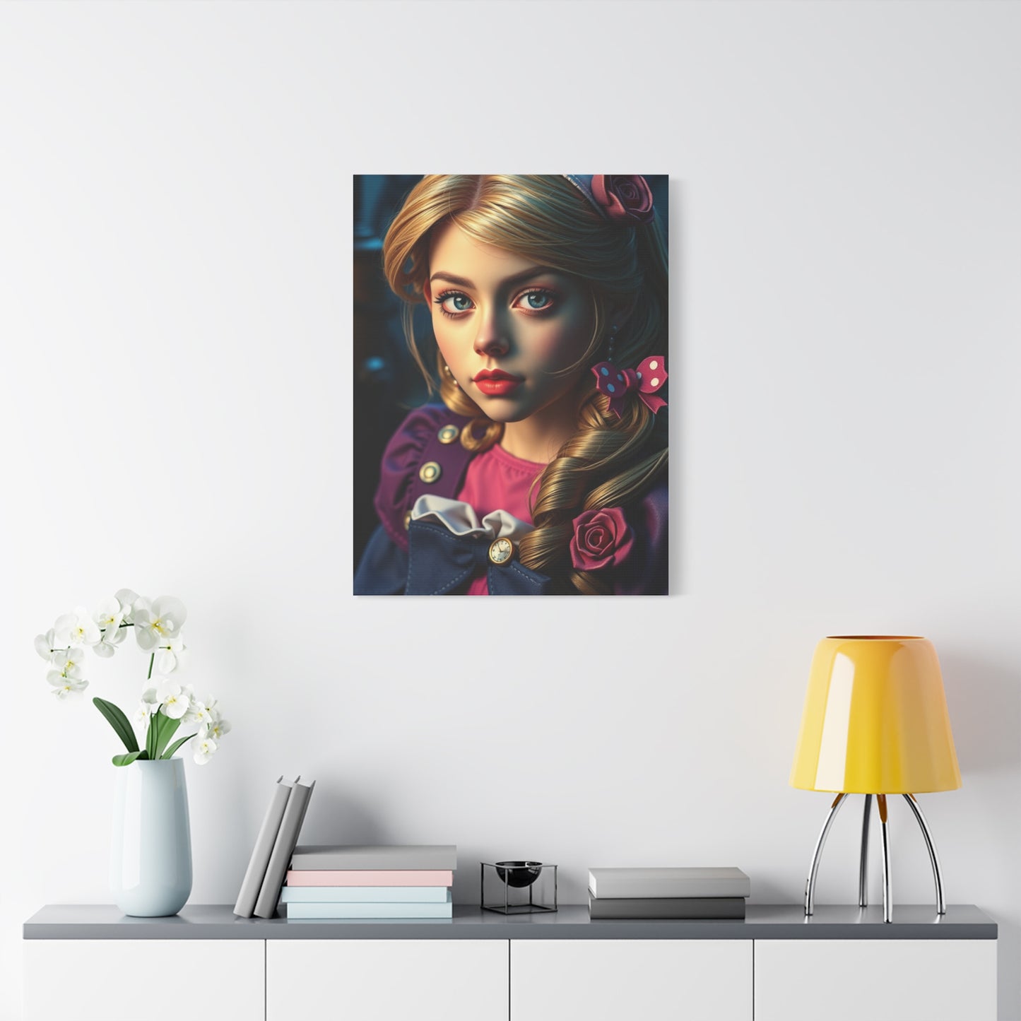 Alice In Wonderland Characters Art Luxury Canvas Wall Art & Canvas Print