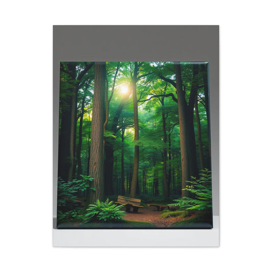 Emerald Canopy Masterpiece Wall Art & Canvas Print