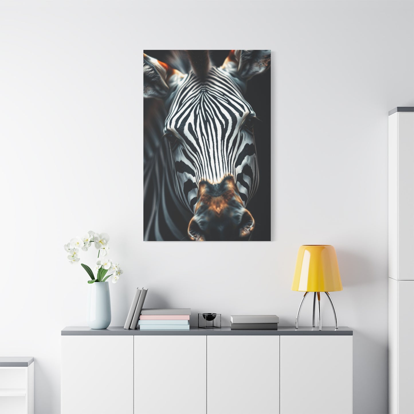 Vision Zebra Art Art Wall Art & Canvas Print
