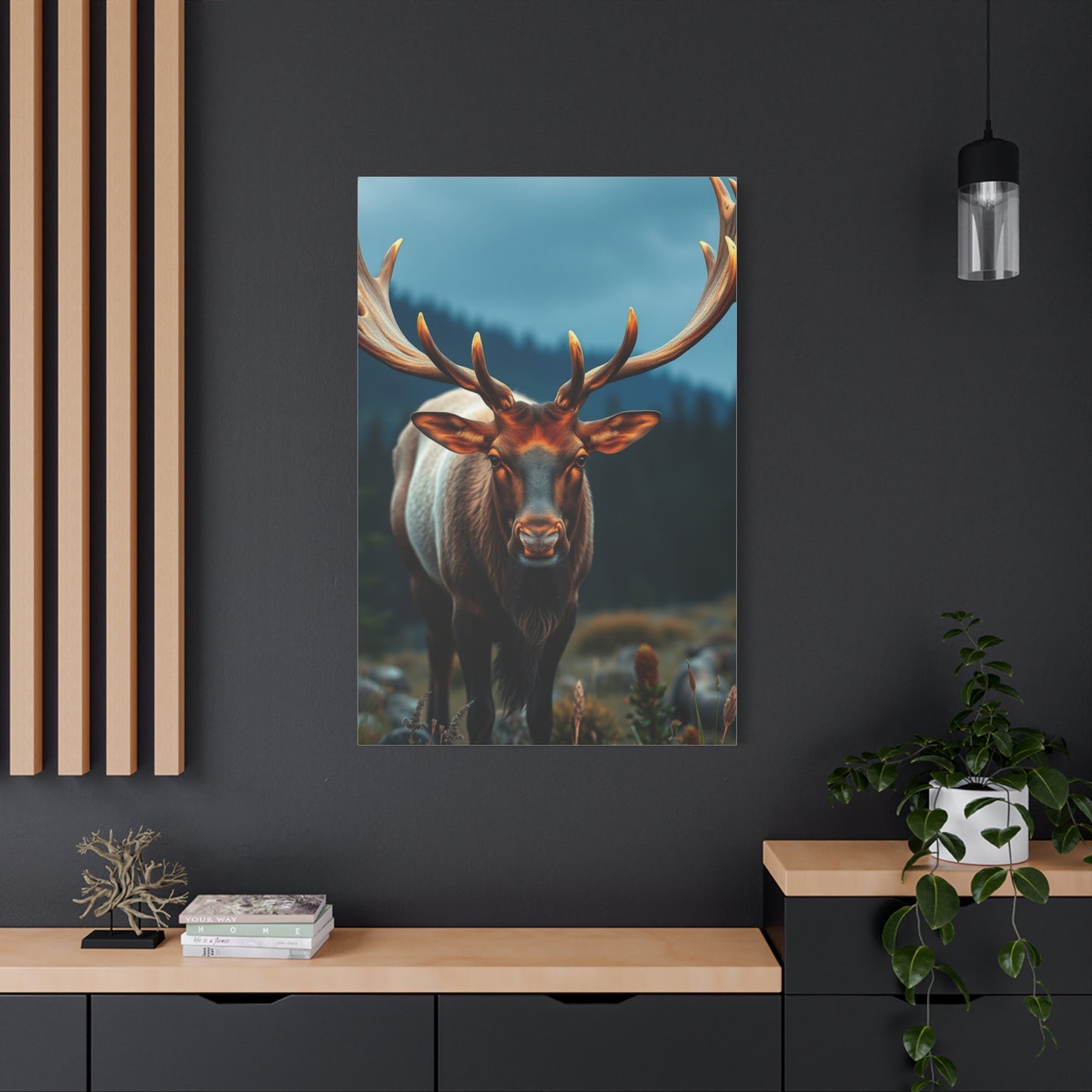 Elk Art Luxury Canvas Wall Art & Canvas Print