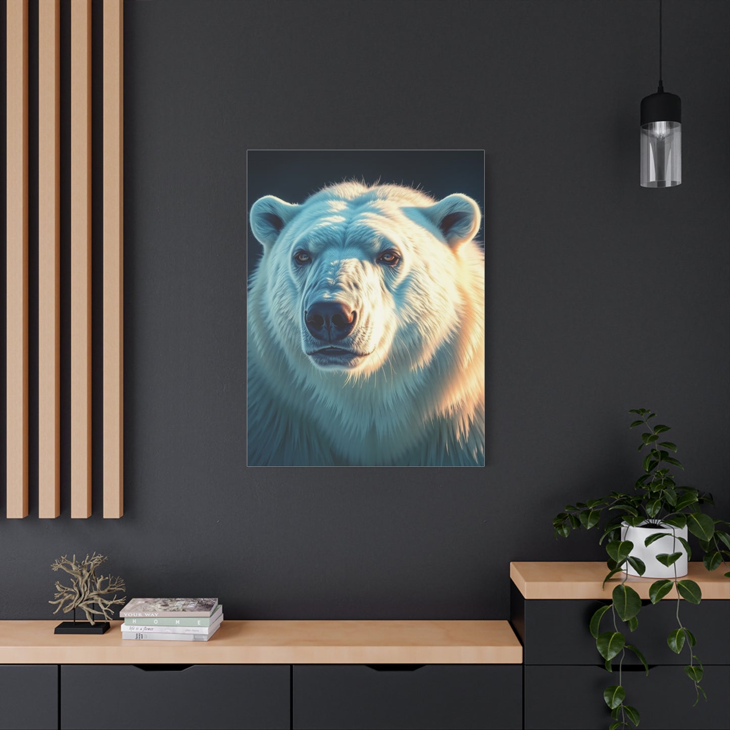 Polar Bear Art Refined Canvas Wall Art & Canvas Print