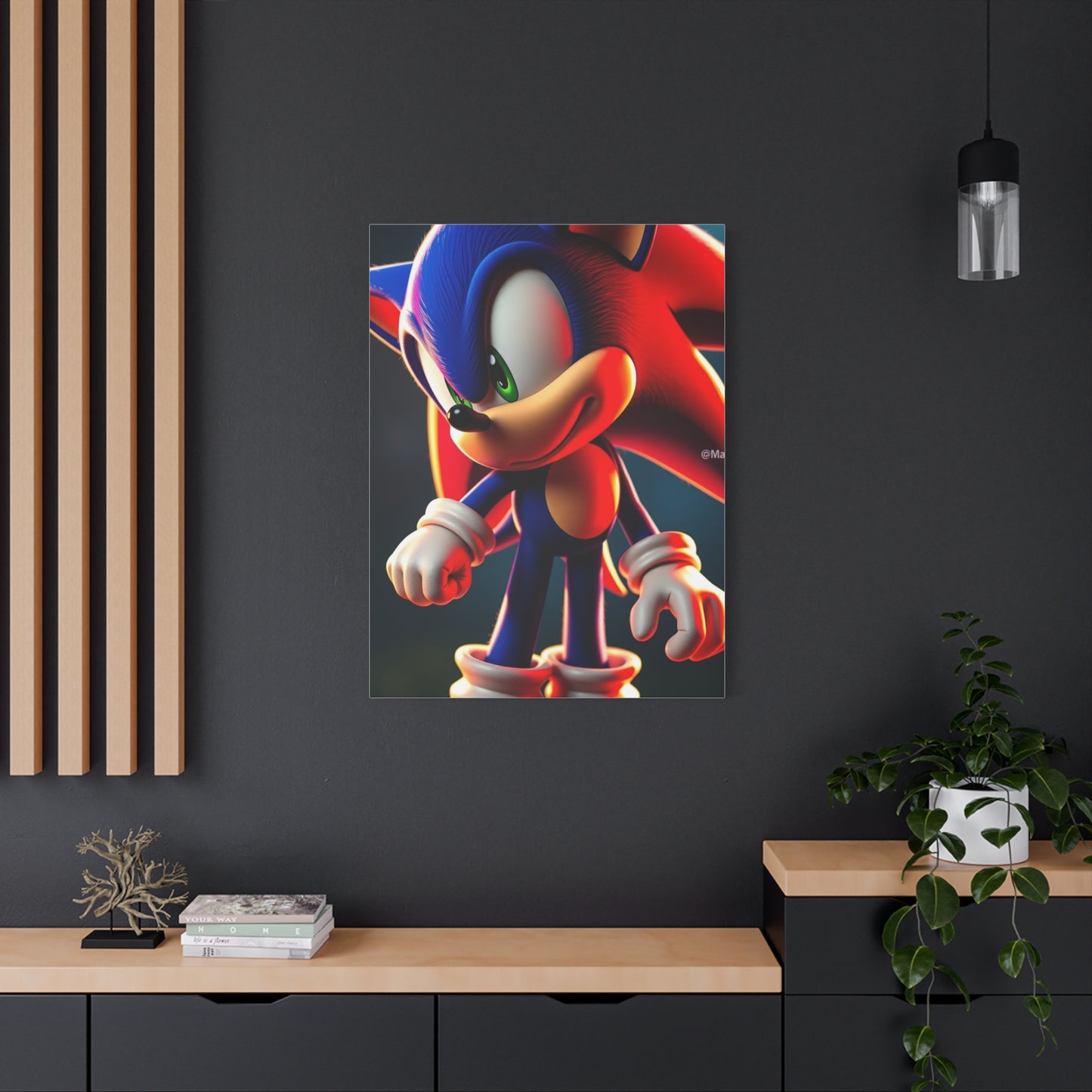 Collection Sonic the Hedgehog Art Art Wall Art & Canvas Print
