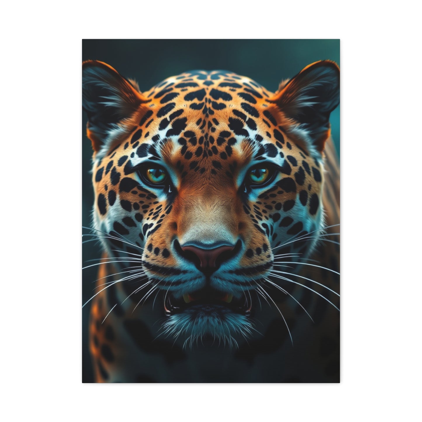 Noble Jaguar Essence Print wall art & canvas print