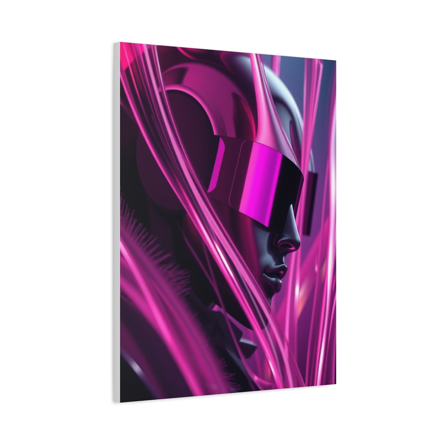 Masterpiece Black & Pink Art Vision Wall Art & Canvas Print
