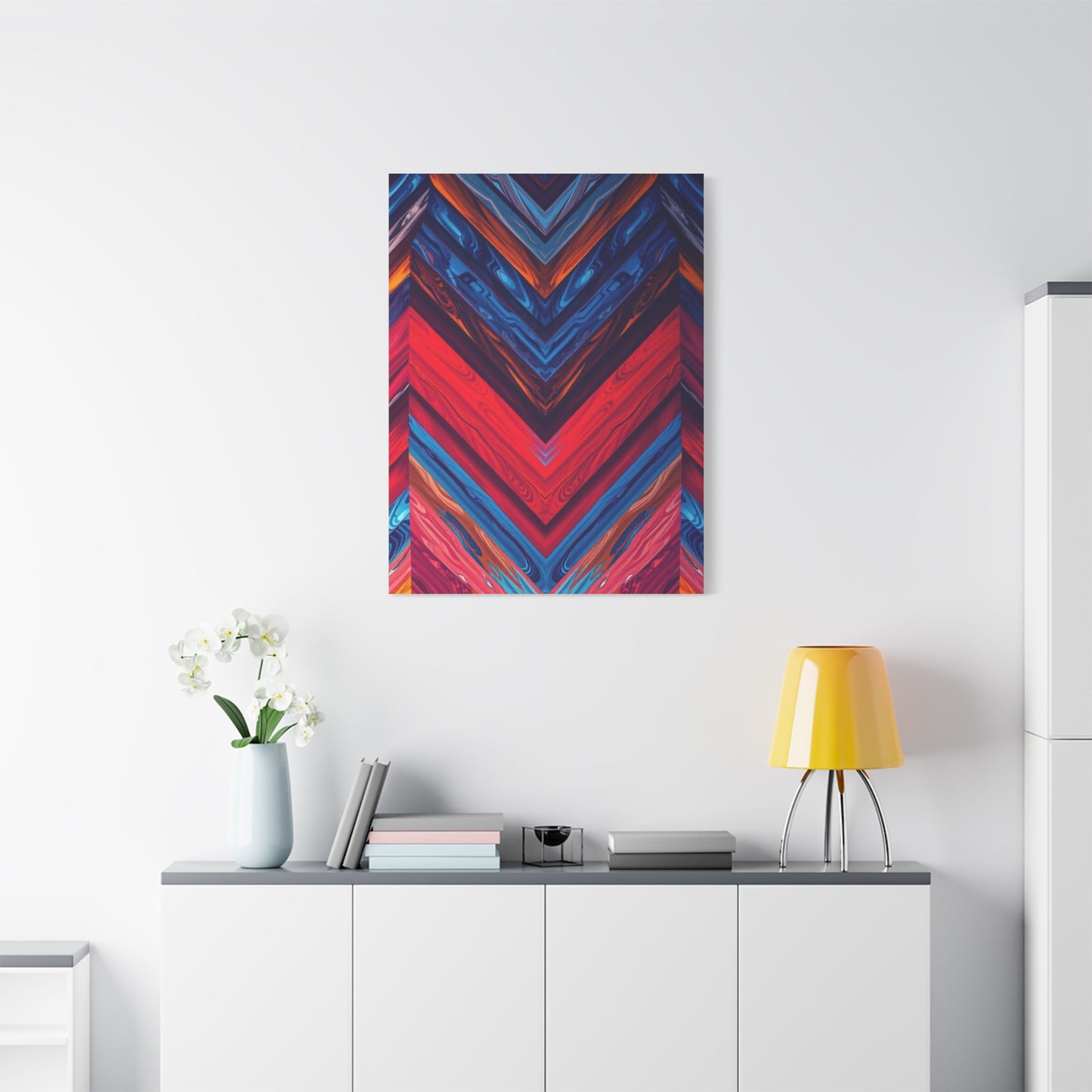 Supreme Chevron Pattern Art Collection Wall Art & Canvas Print