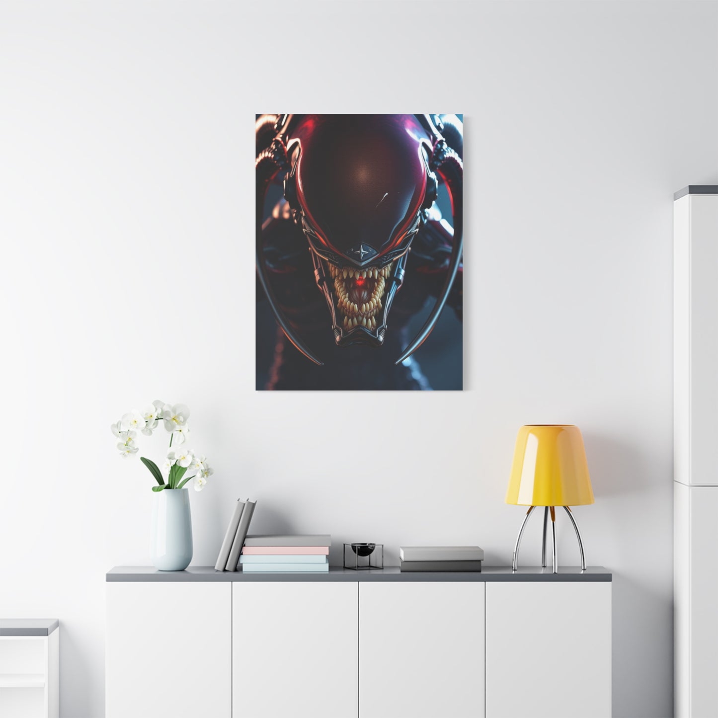 Vision Xenomorph Art Art Wall Art & Canvas Print
