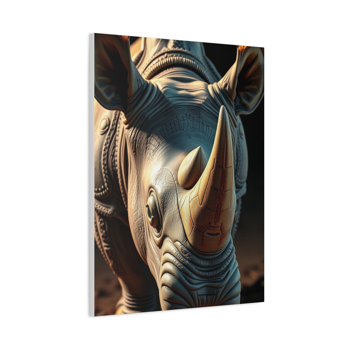 Rhinoceros Art Refined Canvas Wall Art & Canvas Print