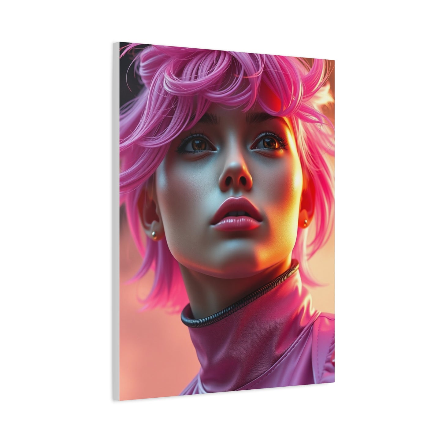 Supreme Gold & Pink Art Collection Wall Art & Canvas Print