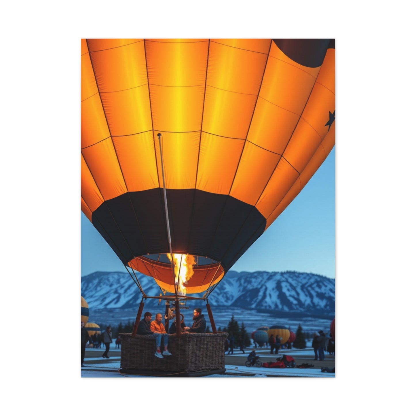 Supreme Hot Air Balloon Art Collection Wall Art & Canvas Print