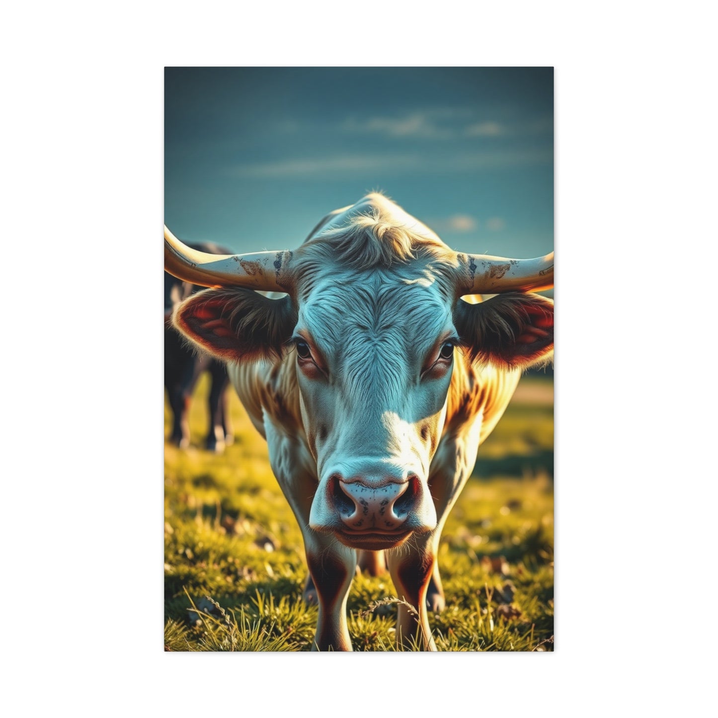 Aurochs Reverie Art Canvas Wall Art & Canvas Print